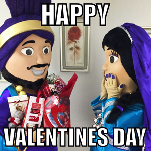 Bhangra Mascots Meme - Valentines Day